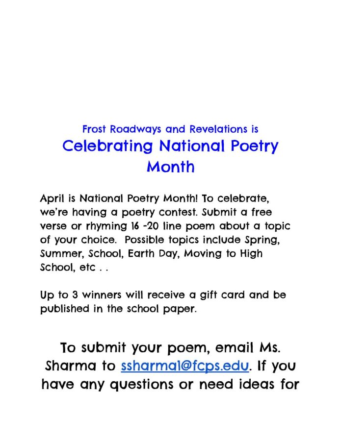 Celebrating National Poetry Month!