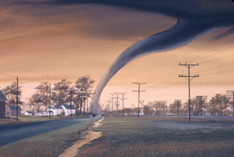  A tornado (courtesy of NOAA)