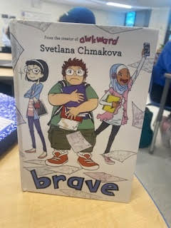 The cover of Brave by Svetlana Chmakova.
