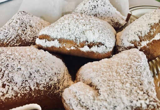 Beignets, served at Chez Beignets